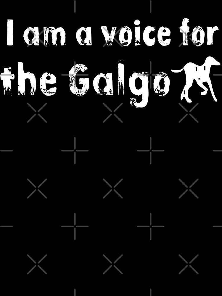 I am a voice  for the galgo Horse T Shirt by URBANBOX
