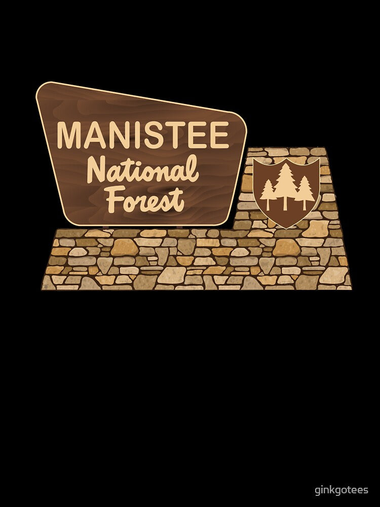 Manistee National Forest shirt (MM) by ginkgotees