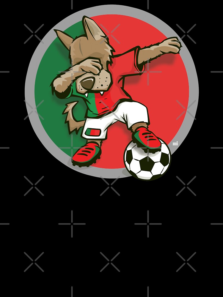 Football Dabbing Dog Portugal by m. i.
