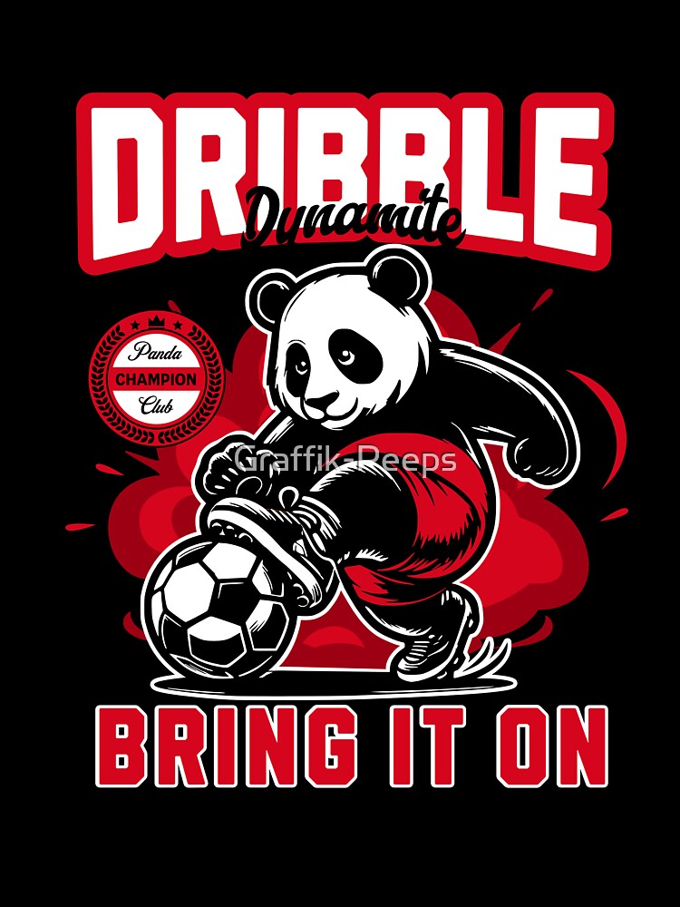 Soccer panda by Graffik-Peeps