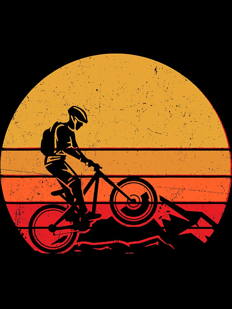 Vintage Mtb Downhill Biking Cycling by SkyCloudBlue