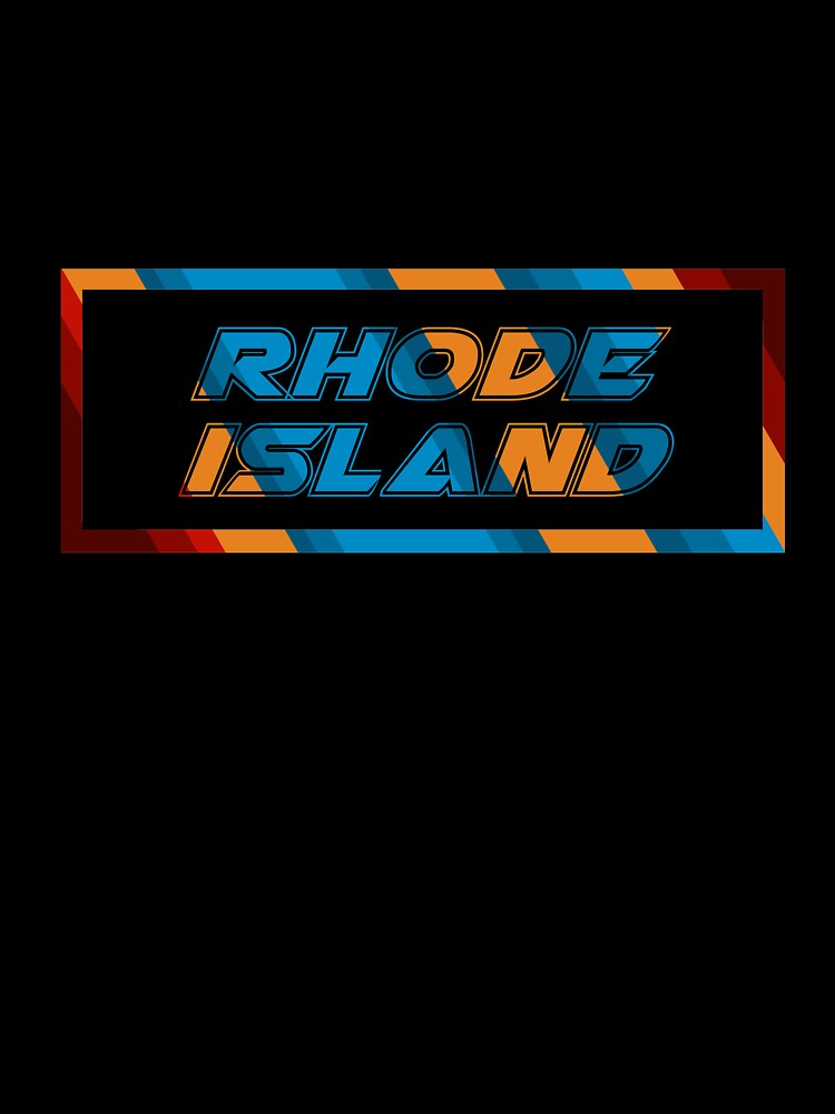 Rhode Island T-Shirt for Men and Women by AllStarMerch