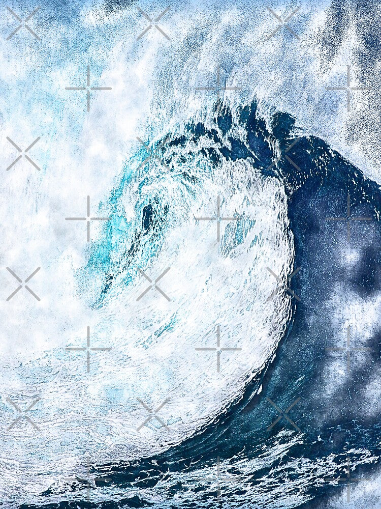 Blue Ocean Wave by aventi24