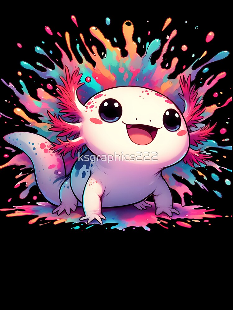 Axolotl Art #101 | Axolotl Lovers by ksgraphics222