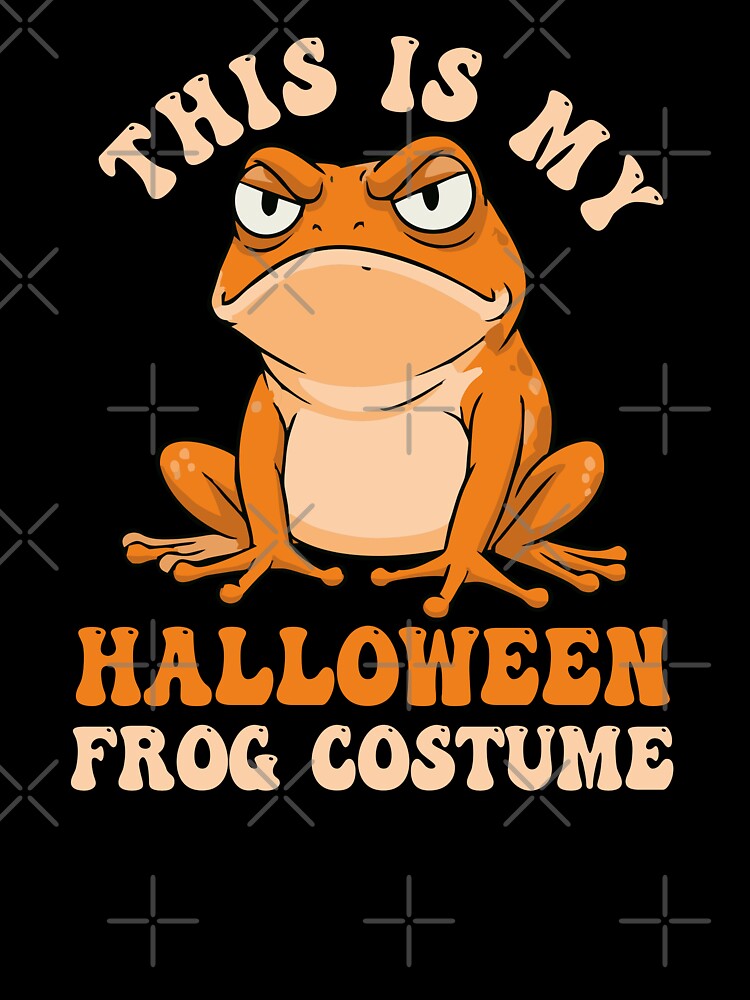 Frog Costume Funny This Is My Halloween Frog Costume by alenaz