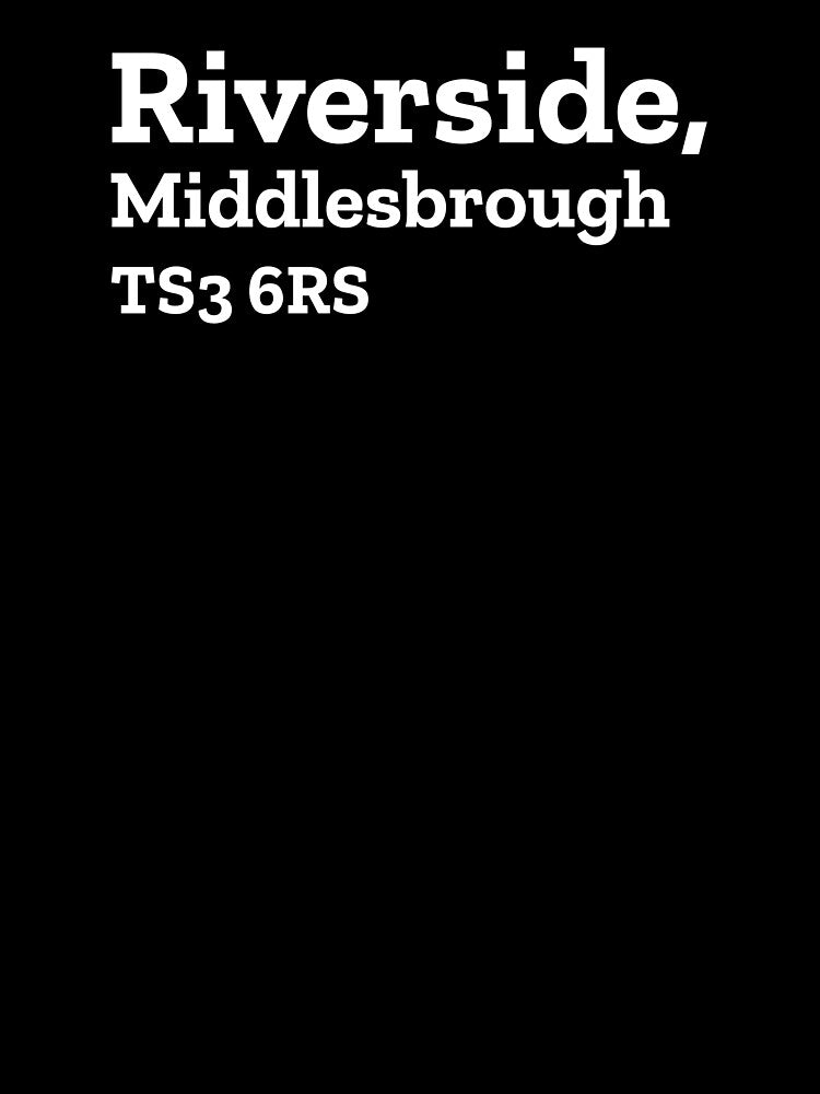 Middlesborough Stadium Address by The Chuck Wagon