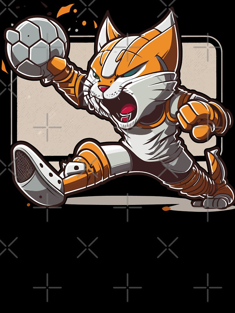 cat_football_golkeeper by M16ka7a