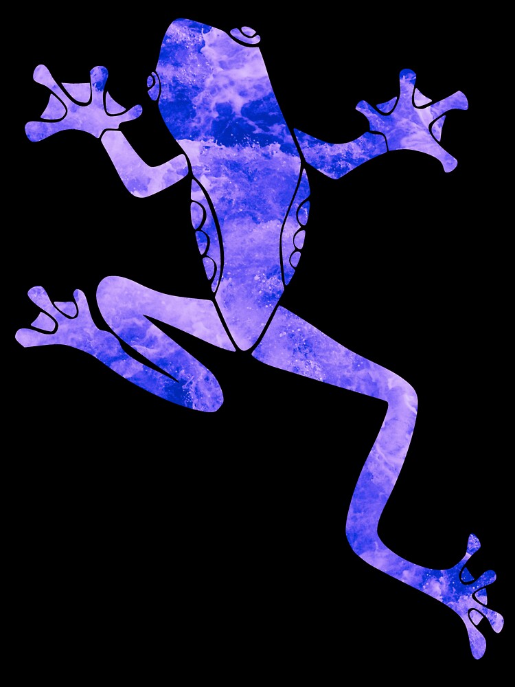 Frog Blue Waves by 37jlee