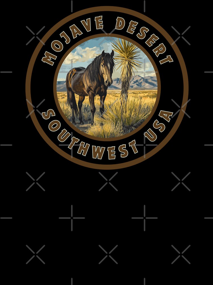 Mojave Desert Mustang Southwest USA by MojaveTradePost