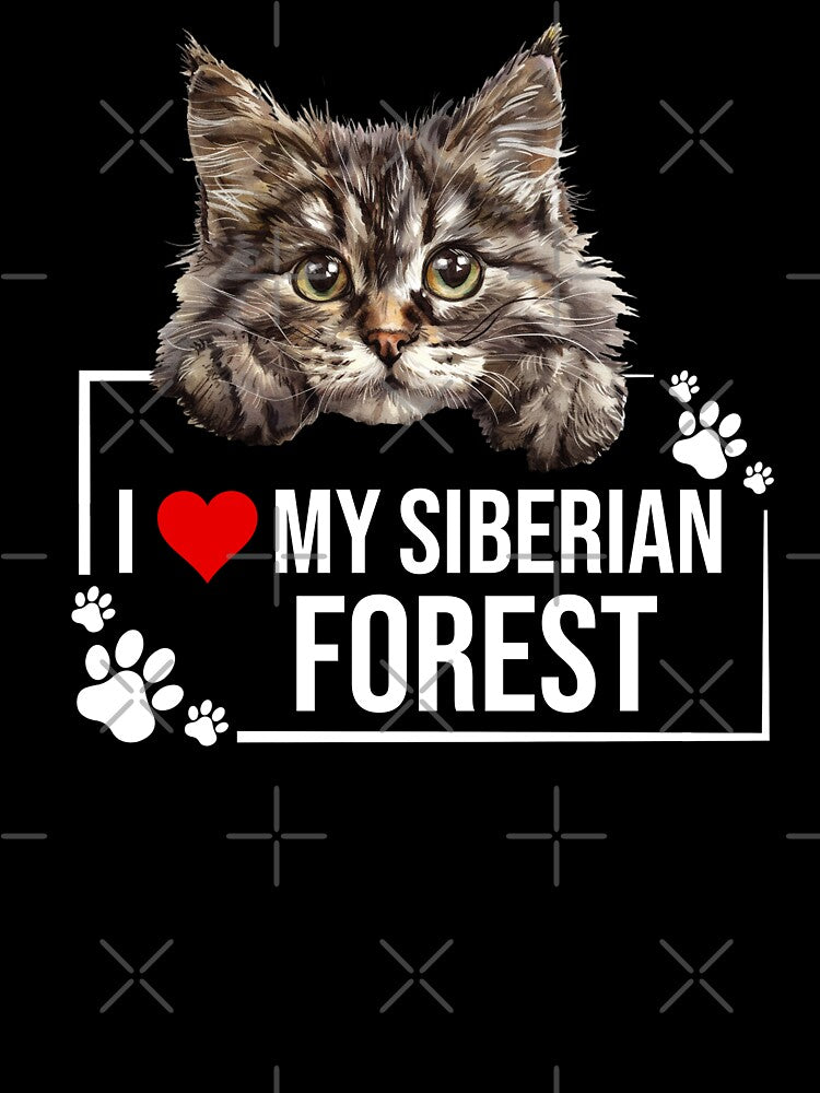 I Love My Siberian Forest Cat by TheAnimalZ00