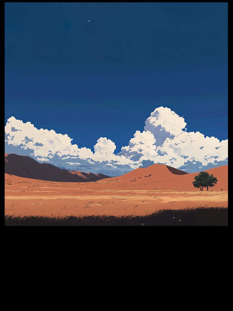 Desert | Anime style by ComicsFactory