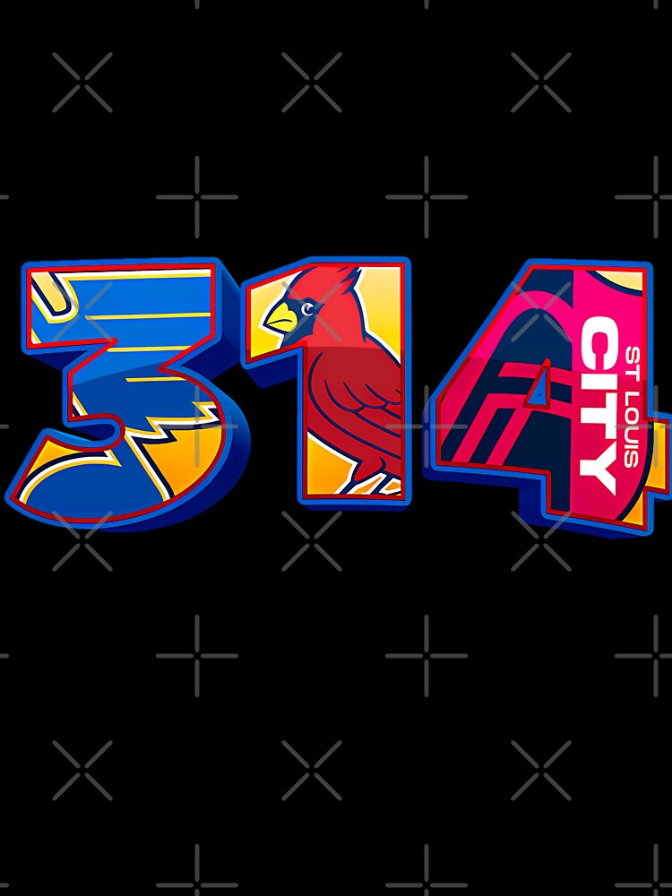 St. Louis Area Code 314 Logos Inset by tarmiziwartani