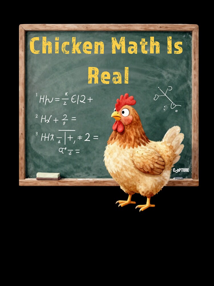 Chicken Math Is Real by BrendaNielsen