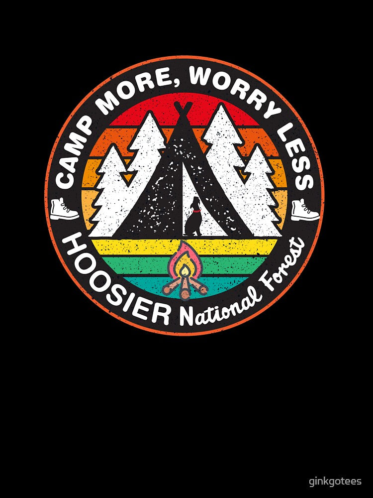Hoosier National Forest shirt (LLLL) by ginkgotees