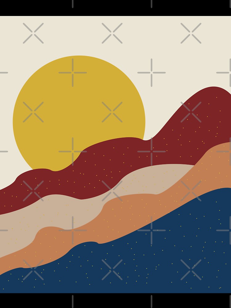 Colored Desert and sun by SGS-