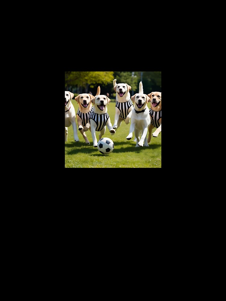 Labradors love football too! Soccer and Dog Lovers - Newcastle United - Any dog, any colour by Humour House Designs