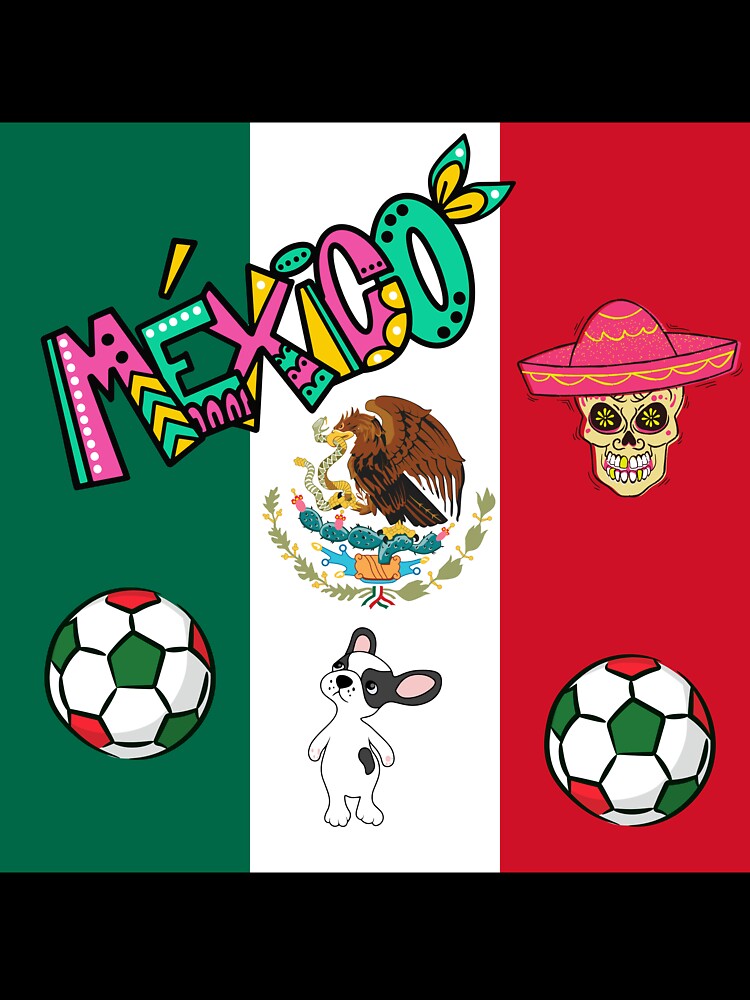 "VIBRANT MEXICO: FOOTBALL, FOLKLORE AND FRIENDSHIP" by DigiArteCreativ