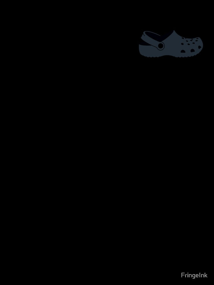 Croc Life Navy by FringeInk