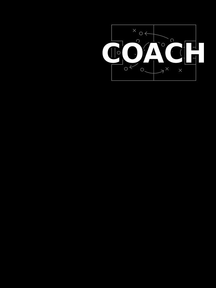 Soccer coach by James-M-Blind