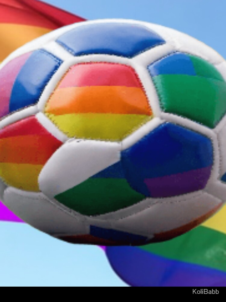 Gay Pride Soccer Ball – Equality on the Field by KoliBabb