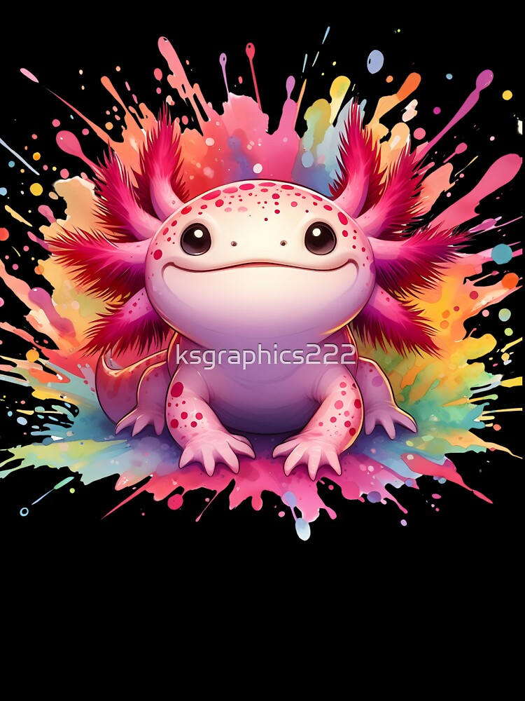 Axolotl Art #99 | Axolotl Lovers by ksgraphics222