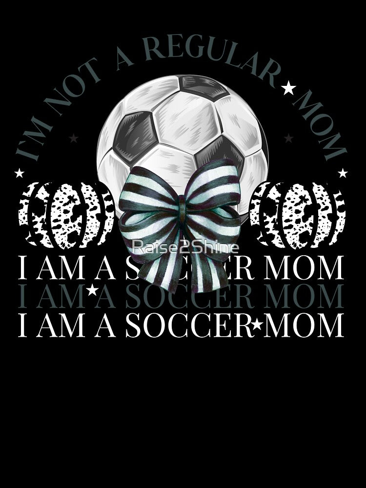 I`M A  Soccer Mom, Football Pumpkins Mom Design by Raise2Shine