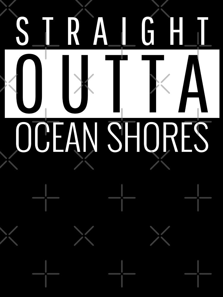 Straight Outta Ocean Shores New South Wales by Teelogic