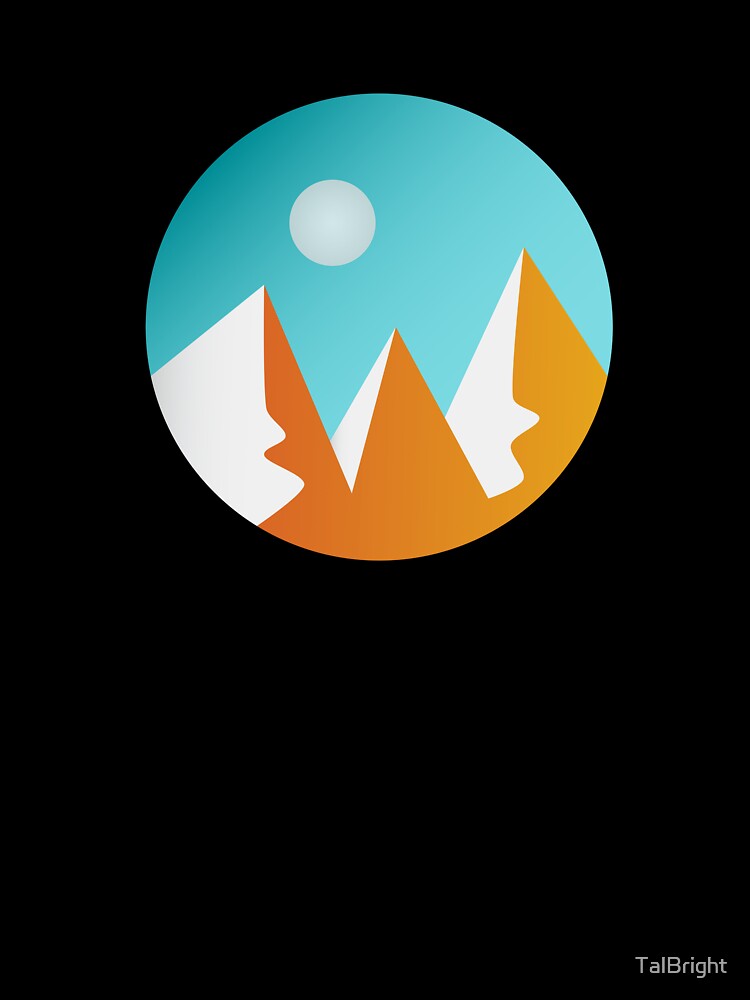 Snowy Mountain Tops by TalBright