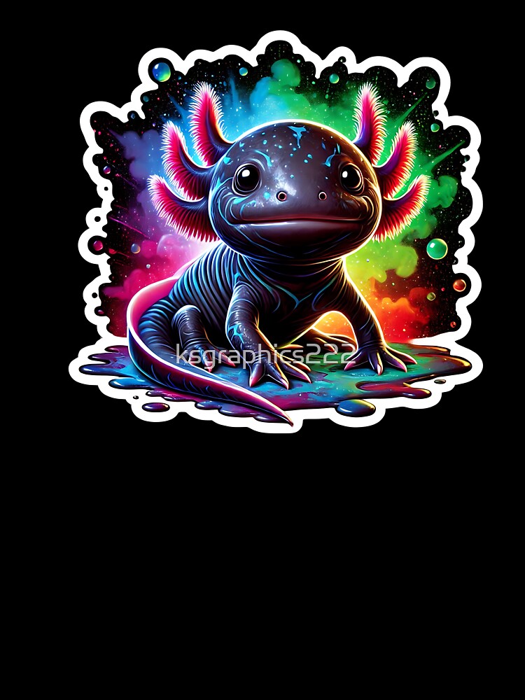 Axolotl Art #180 | Axolotl Lovers by ksgraphics222