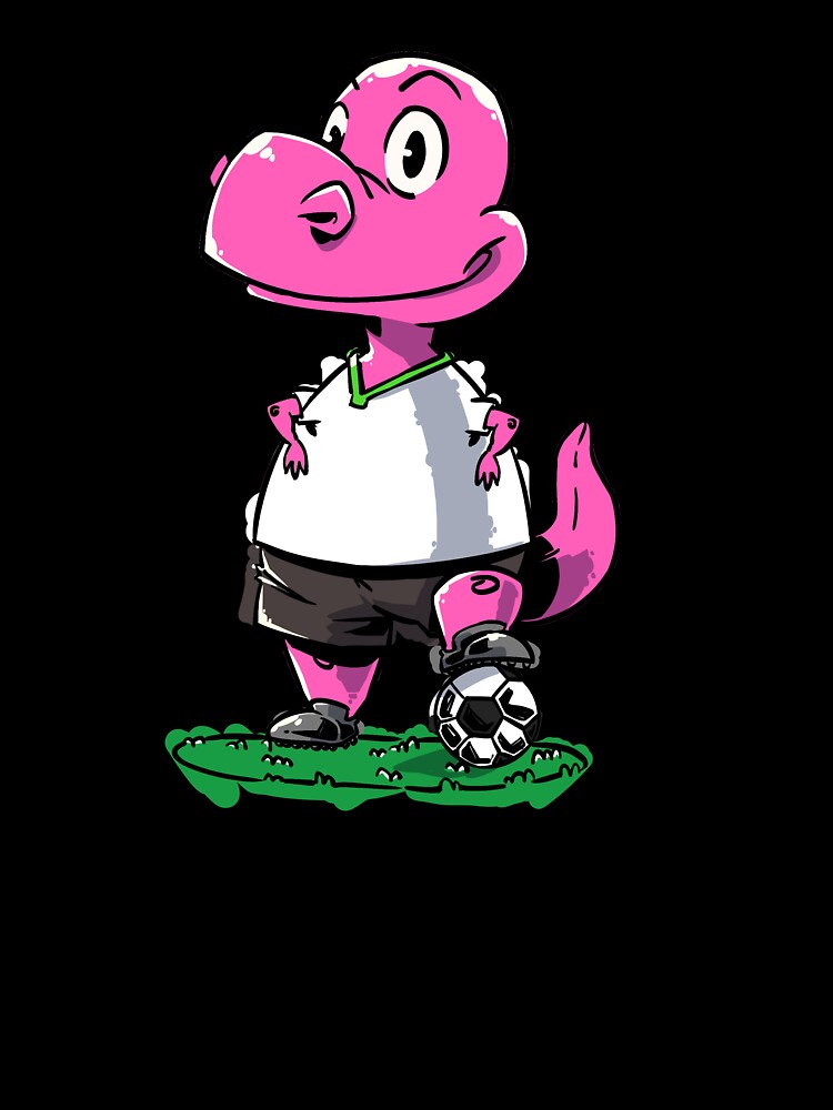 Soccer Dinosaur Girl by iHeartDinosaurs