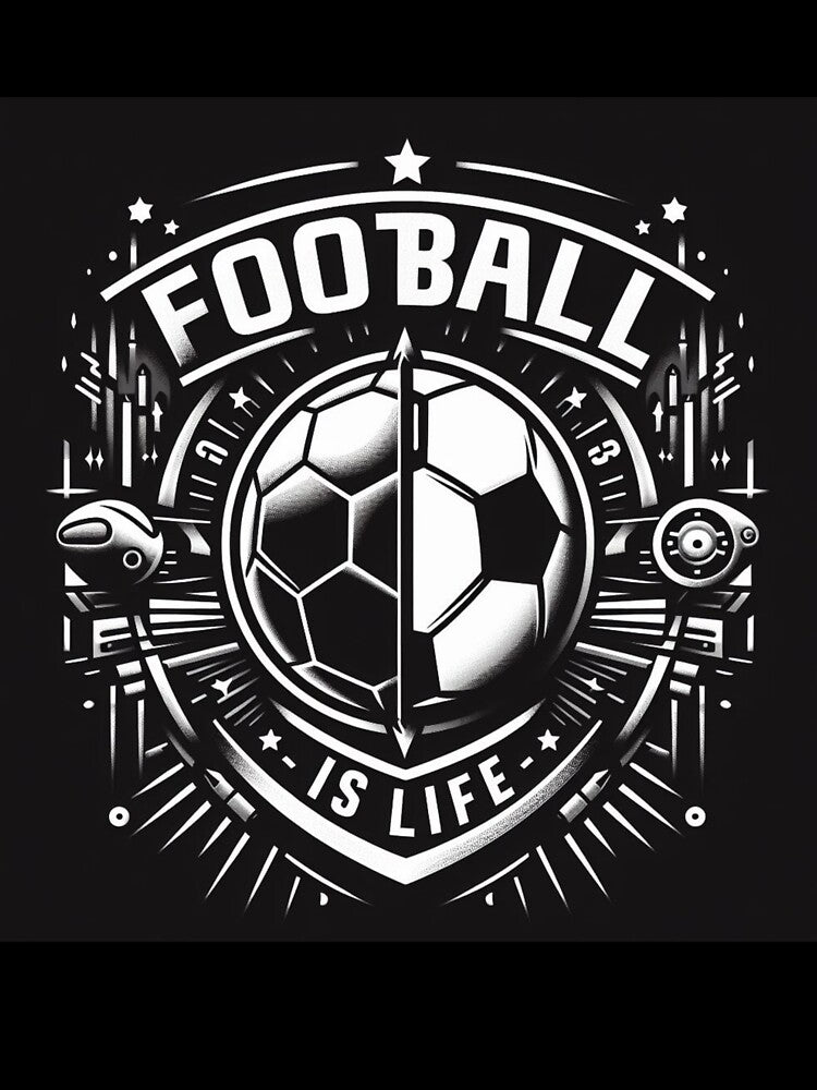 Football is life logo by Marko Stefano