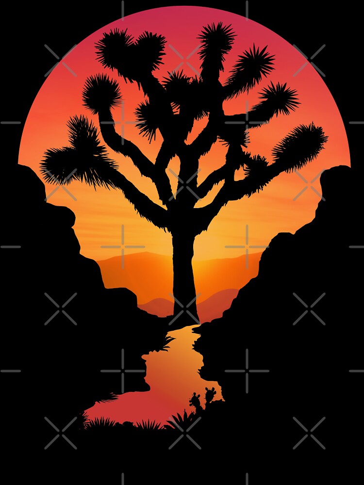 Joshua Tree Desert Scene Joshua Tree Gift National Park Vacation National Park Gifts by madeulaugh