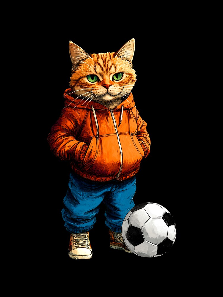 Footballer Cat by Soulskier