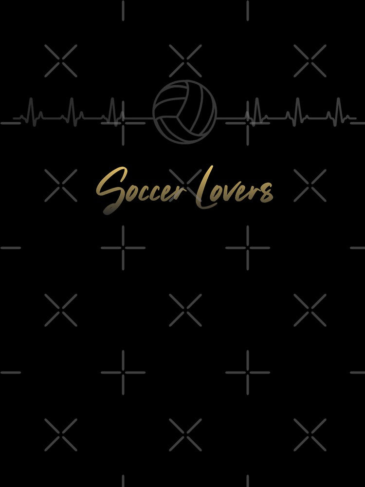 Soccer Lover Heartbeat Design by EemWal