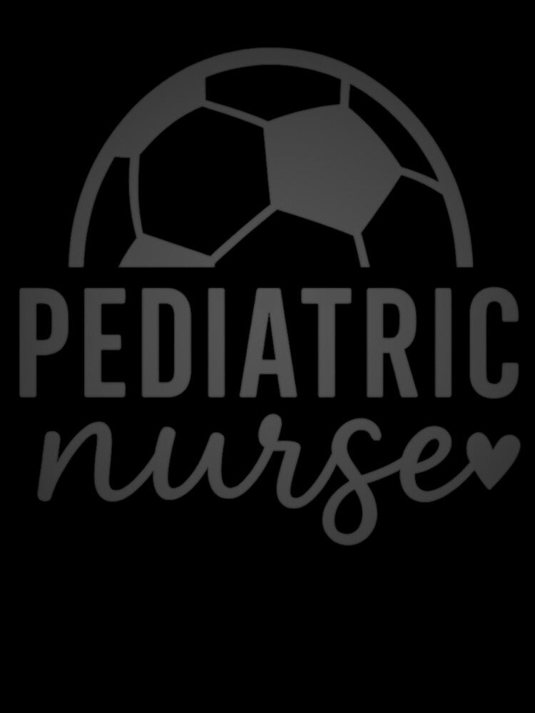 Minimalist Pediatric Nurse Soccer Logo by Giuggimade