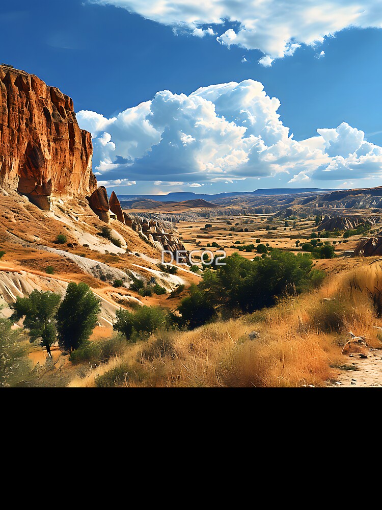 Southwest Scenic Mountain And Desert Landscape Digital Art by DEC02