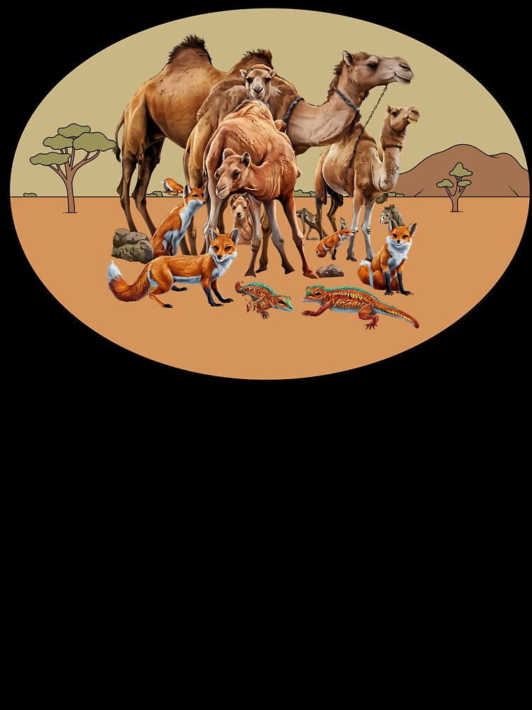 Desert Wildlife Gathering, Desert Safari by TrendyGraphTees