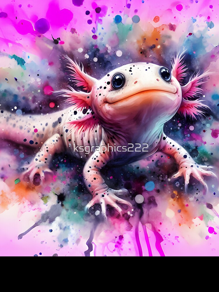 Axolotl Art #88 | Axolotl Lovers by ksgraphics222