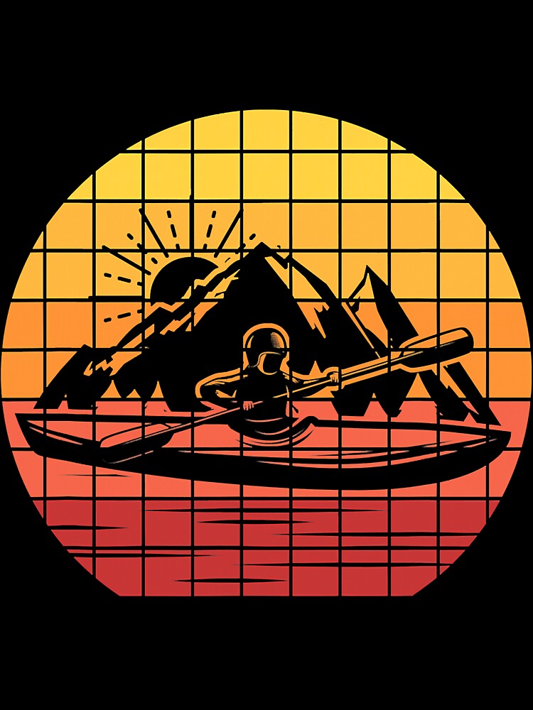 Nature Kayak Canoeing Paddling Kayaker by BundlerVq