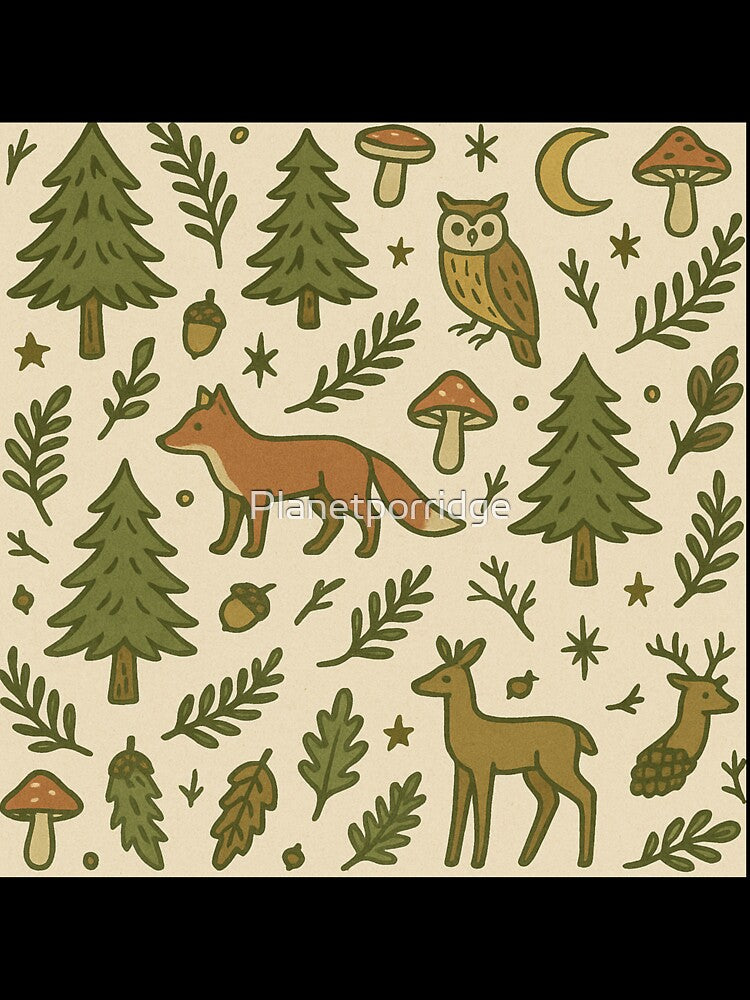 Forest Animal Pattern by Planetporridge