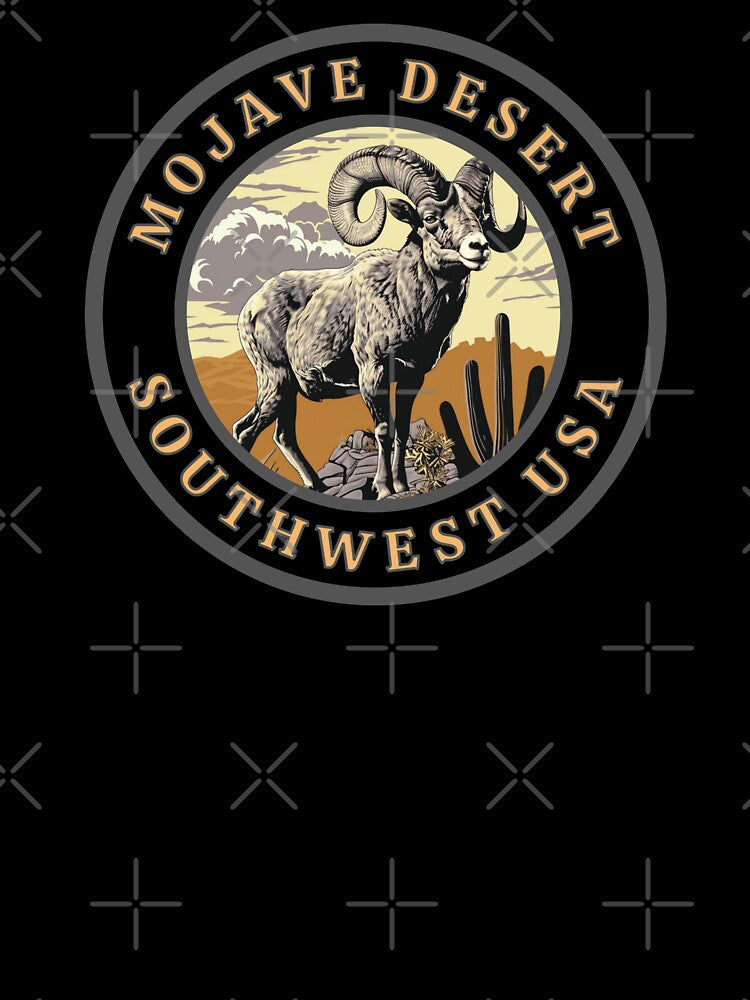 Mojave Desert Southwest USA Bighorn Sheep Gray by MojaveTradePost