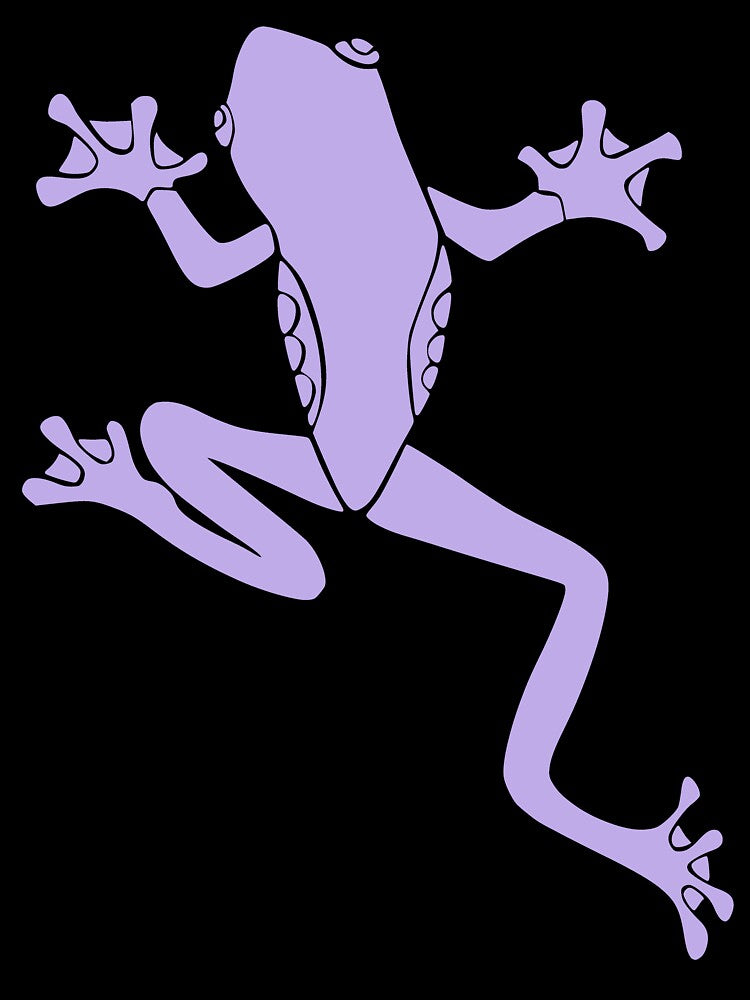 Frog Pastel Purple by 37jlee