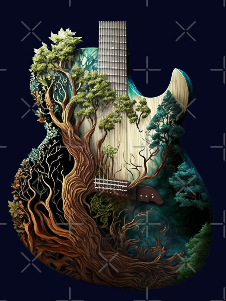 Nature Guitar by DianaaBoutique