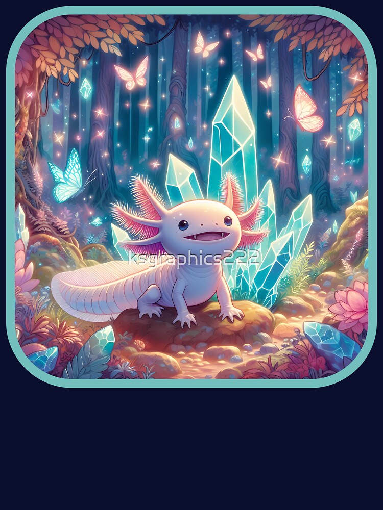 Axolotl Art #60 | Axolotl Lovers by ksgraphics222