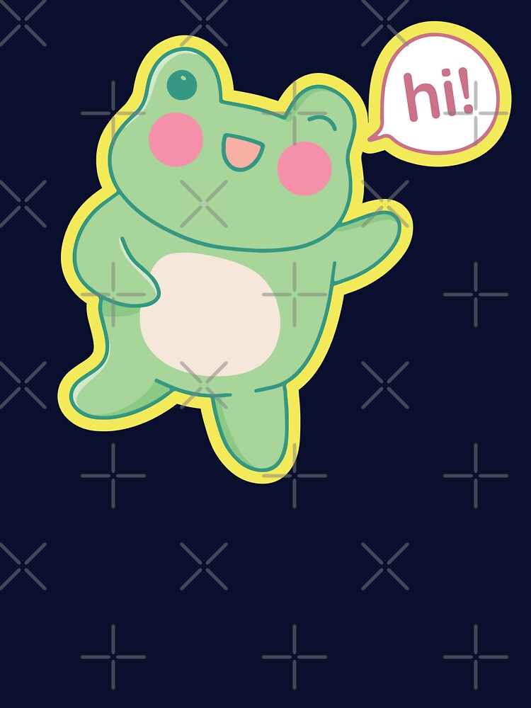 Hi Cute Frog by arrowroses