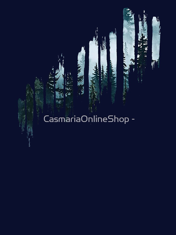 A serene and artistic forest scene by CasmariaOnlineShop -