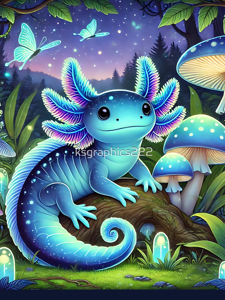 Axolotl Art #170 | Axolotl Lovers by ksgraphics222