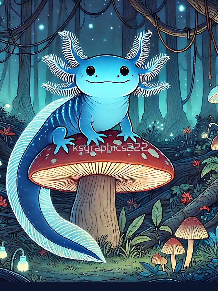 Axolotl Art #164 | Axolotl Lovers by ksgraphics222