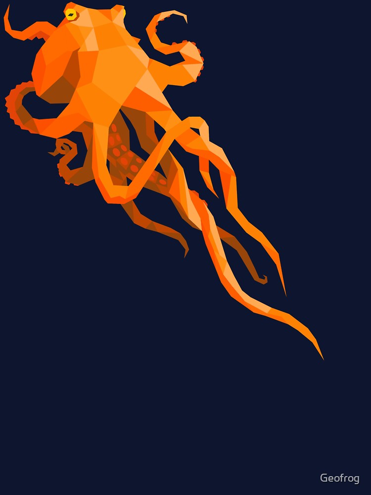 Geometric Octopus by Geofrog