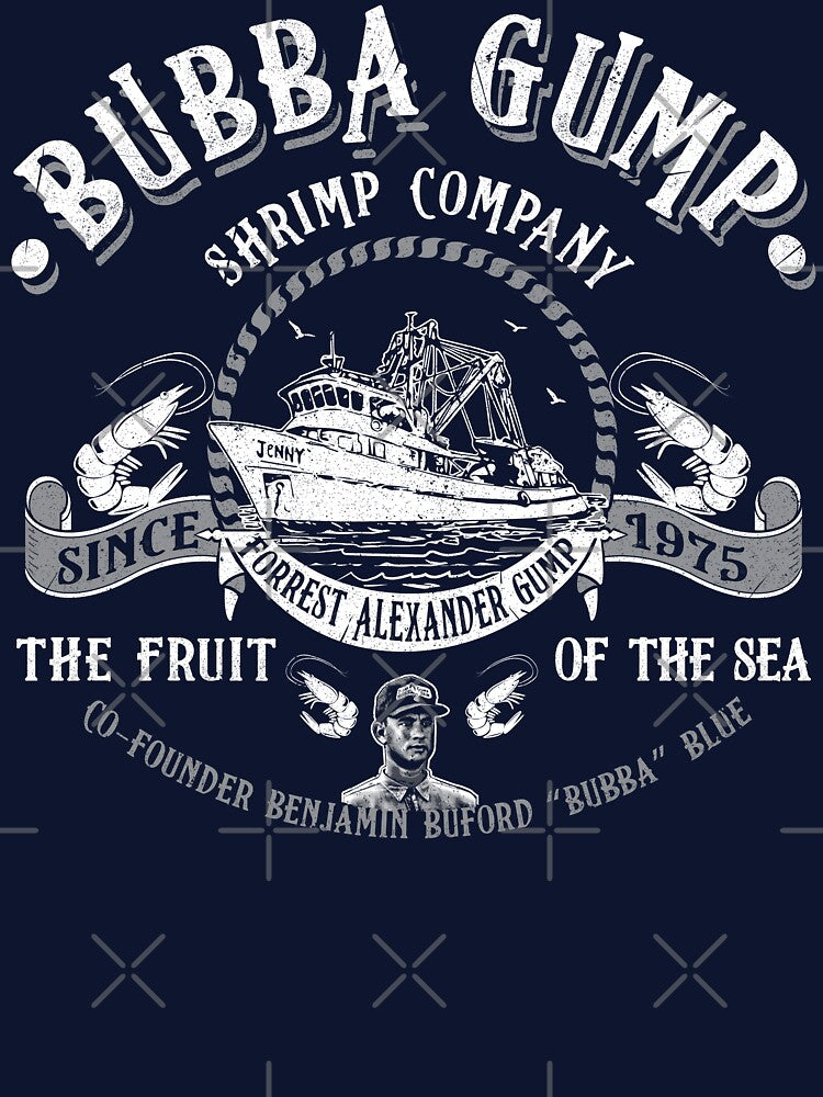 Bubba Gump Shrimp Co by Alema Art